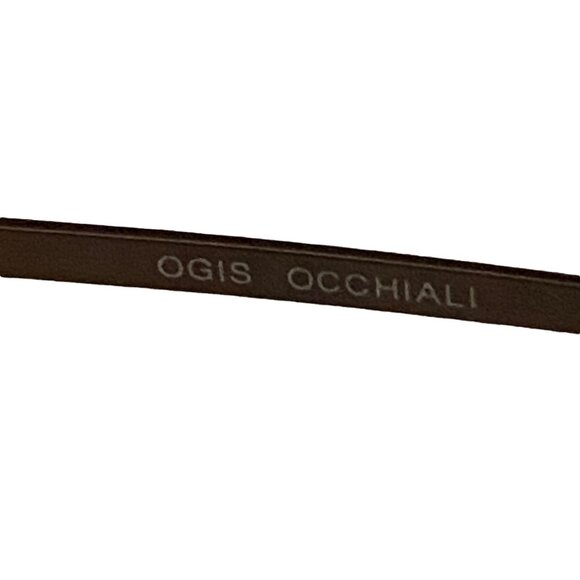 #4925 Ogi eyeglass frame occhiali gunmetal gray  48 18 137 - Picture 9 of 12